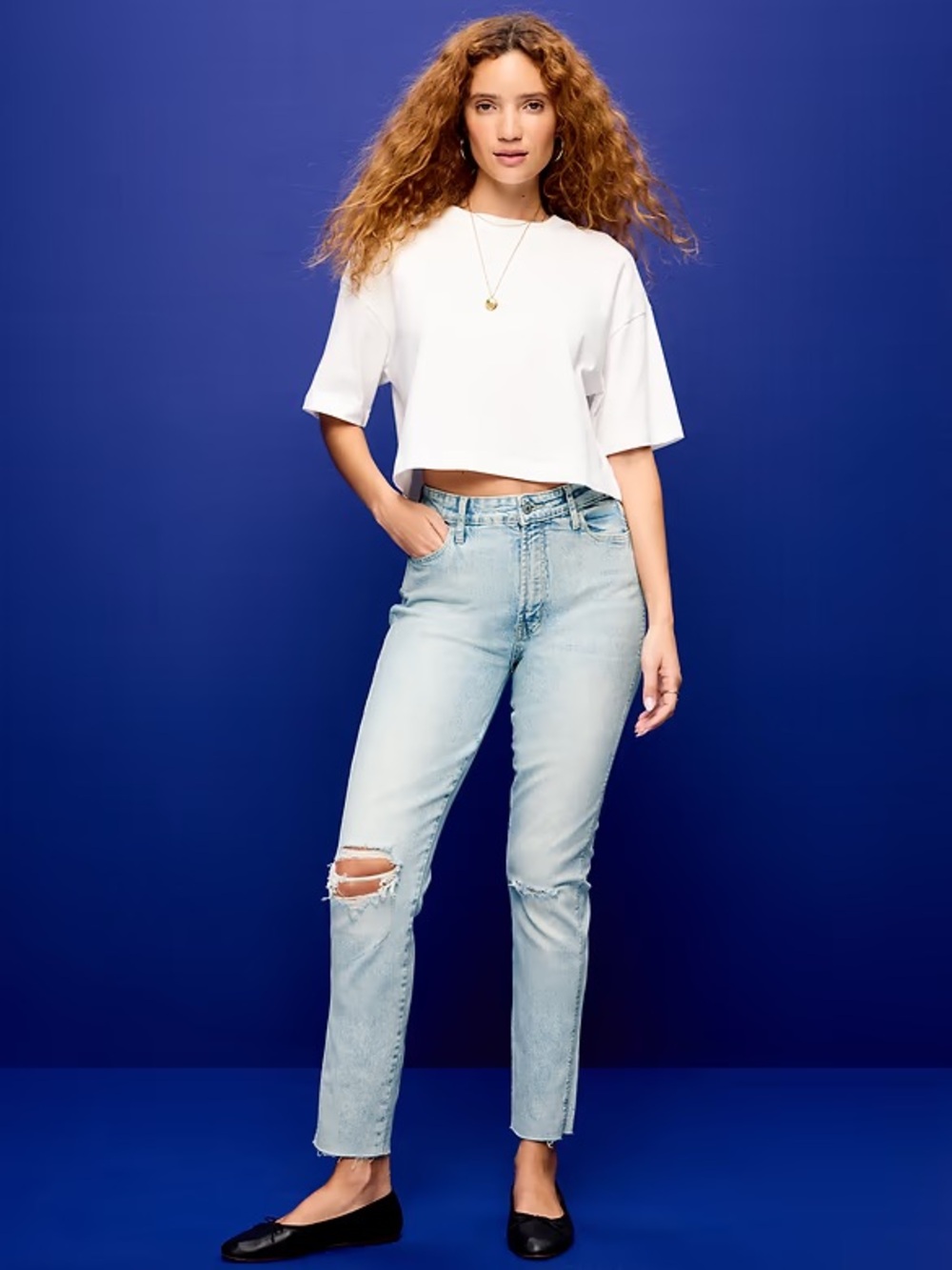 Brand New with Tag LightWash Old Navy HighRise Rockstar Super Skinny Ankle Jeans